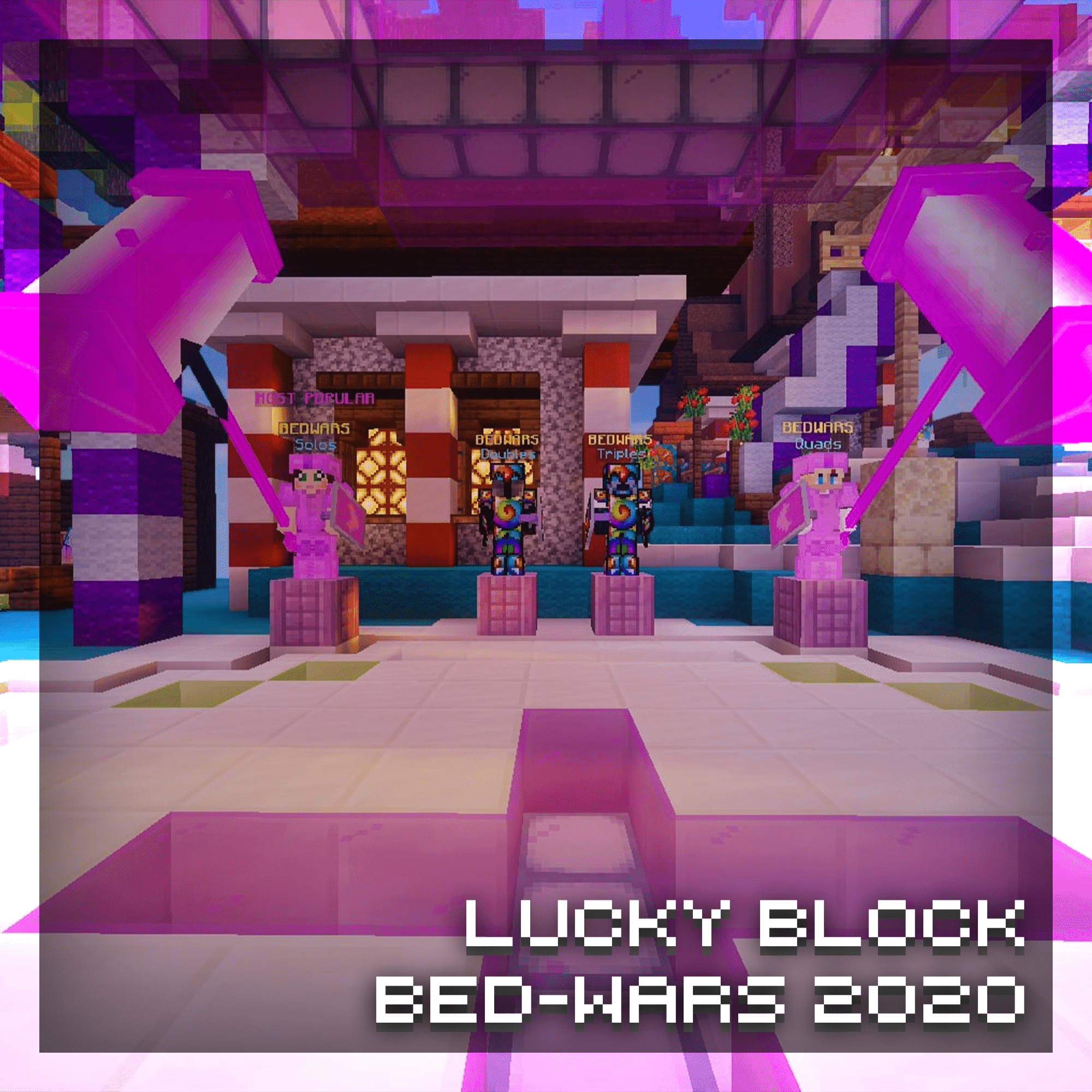 Lucky Block Bed Wars 2020